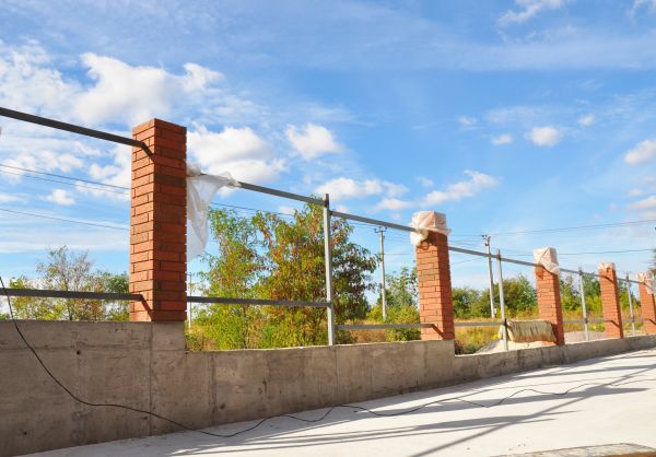 Brick Pillar Installation in San Francisco
